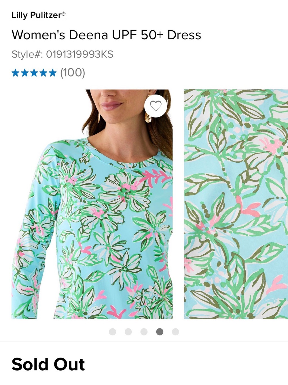 Lilly Pulitzer Deena Mint Green Floral Midi Dress Retail $238 - Picture 11 of 13